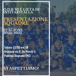 PRESENTAZIONE SQUADRE Stagione 20222023 (7)